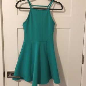 Green dress